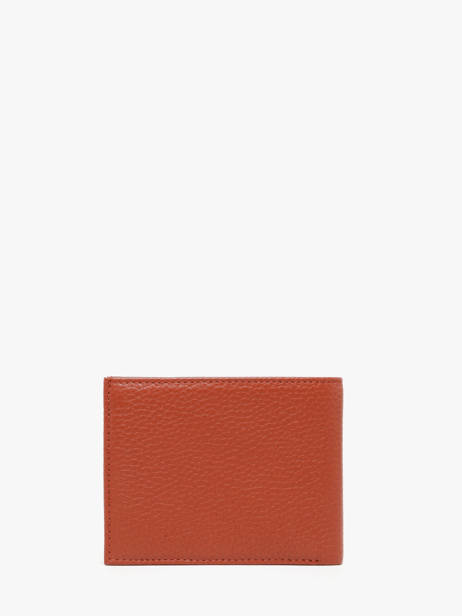 Portefeuille Foulonne Cuir Yves renard Orange foulonne 2307 vue secondaire 3