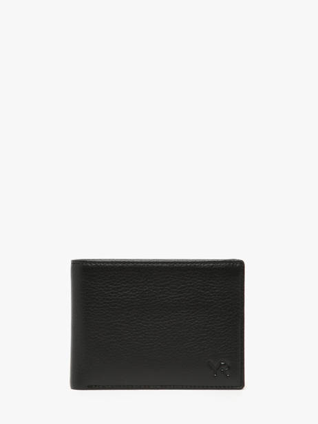 Portefeuille Bicolor Cuir Yves renard Noir bicolor 2472