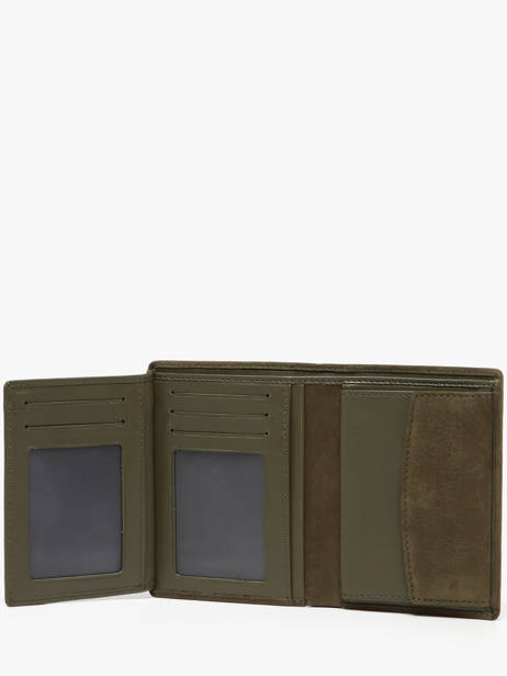 Portefeuille Nubuck Cuir Yves renard Vert nubuck 26419 vue secondaire 1