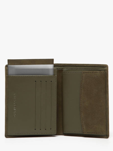 Portefeuille Nubuck Cuir Yves renard Vert nubuck 26419 vue secondaire 2