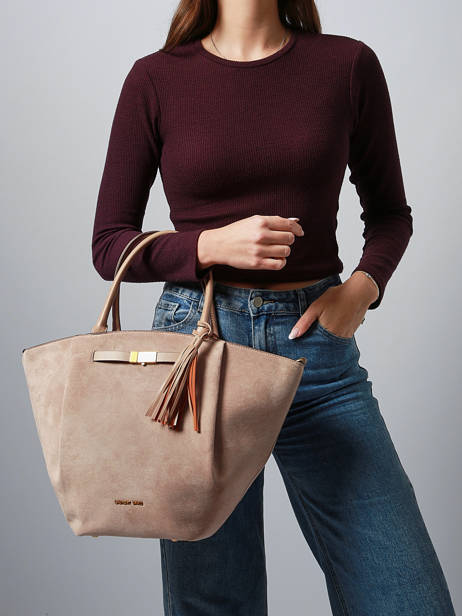 Sac Trapèze Camille Laurent david Beige ld bags 969 vue secondaire 1