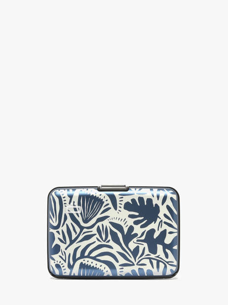 Porte-cartes Gravure Ogon Bleu gravure GRA