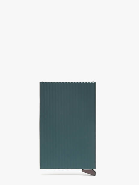 Porte-cartes Fluted Secrid Bleu fluted CFL vue secondaire 2