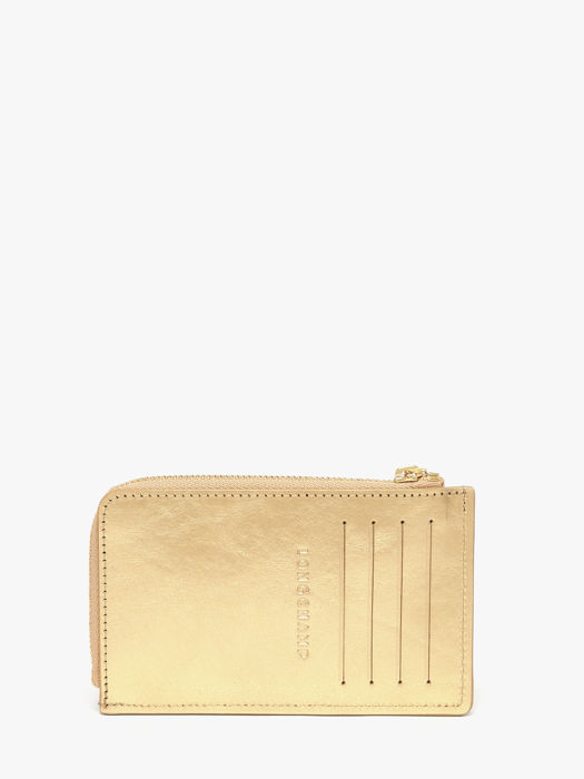 Longchamp Le pliage xtra gold Porte billets/cartes Or