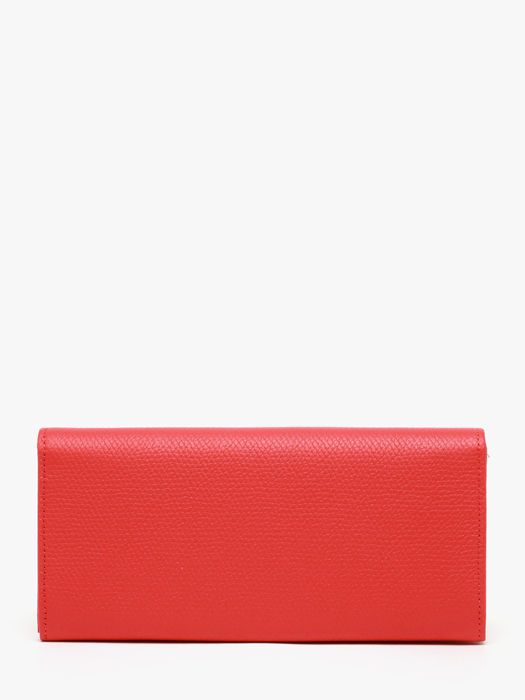 Longchamp Le roseau Portefeuilles Rouge