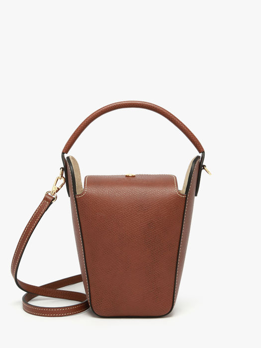 Longchamp Epure Sacs porté travers Marron