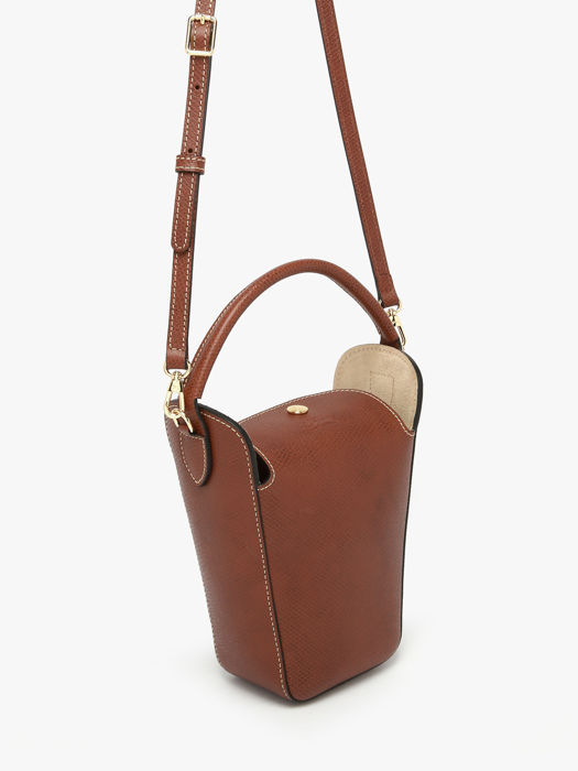 Longchamp Epure Sacs porté travers Marron