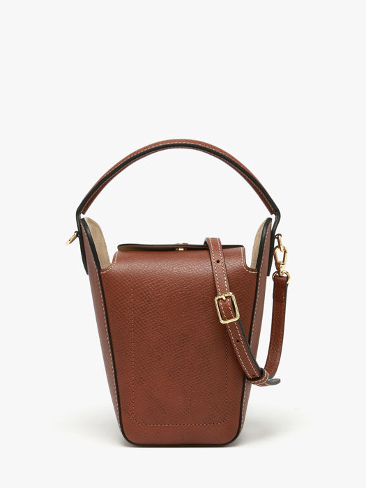 Longchamp Epure Sacs porté travers Marron