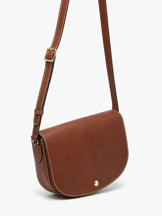 Longchamp Epure Sacs porté travers Marron