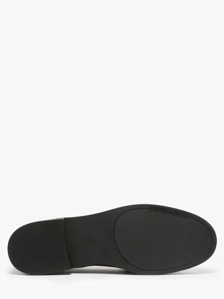 Mocassins En Cuir Michael kors Noir women XFP1L001 vue secondaire 4