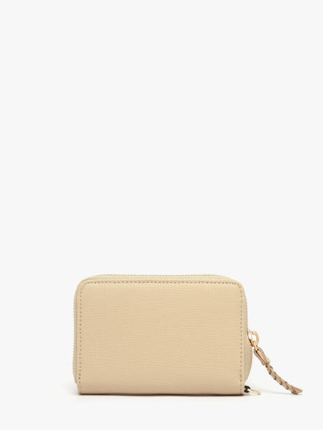 Porte-monnaie Torsade Cuir Etrier Beige torsade ETOS096M vue secondaire 4
