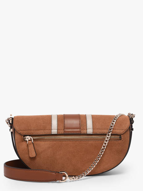 Sac Bandoulière Erenia Cuir Guess Marron erenia SB783821 vue secondaire 4