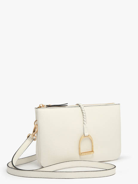 Sac Bandoulière Torsade Cuir Etrier Blanc torsade ETOS0142 vue secondaire 2