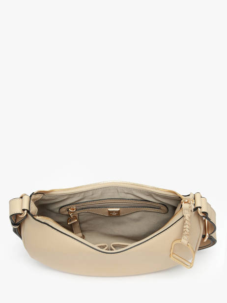 Sac Bandoulière Torsade Cuir Etrier Beige torsade ETOS167M vue secondaire 3