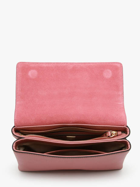 Sac Bandoulière M Torsade Cuir Etrier Rose torsade ETOS169M vue secondaire 3