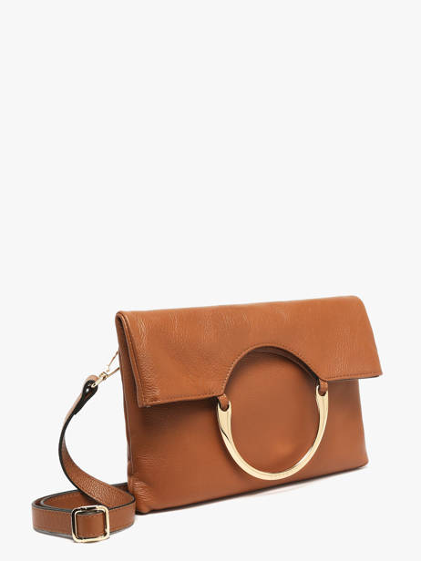 Sac Bandoulière Tradition Cuir Etrier Beige tradition ETRA189M vue secondaire 3