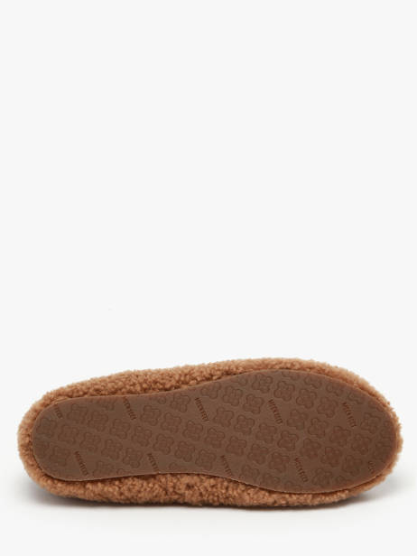 Ballerines En Cuir Moon boot Marron women D2400010 vue secondaire 4