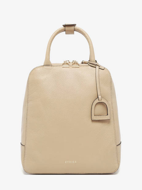 Sac à Dos Tradition Cuir Etrier Beige tradition ETRAB37S