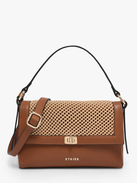 Sac Porté épaule Baobab Cuir Etrier Beige baobab EBAO185S