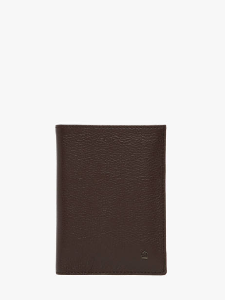 Portefeuille Madras Cuir Etrier Marron madras EMAD271