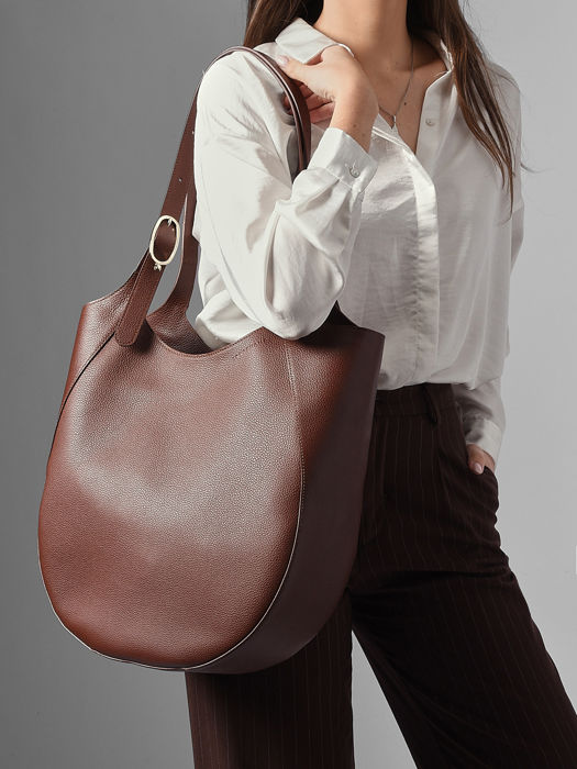 Longchamp Le foulonné Besaces Marron