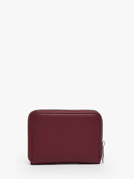 Porte-monnaie Grained Miniprix Rouge grained K2015 vue secondaire 2