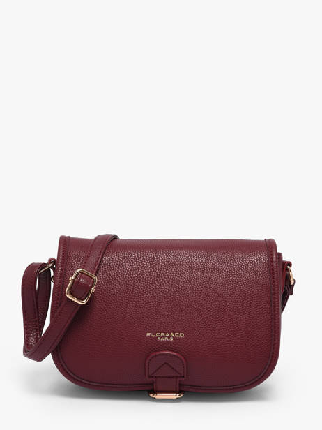 Sac Bandoulière Grained Miniprix Rouge grained F7532