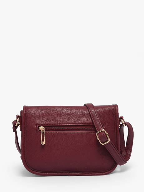 Sac Bandoulière Grained Miniprix Rouge grained F7532 vue secondaire 3