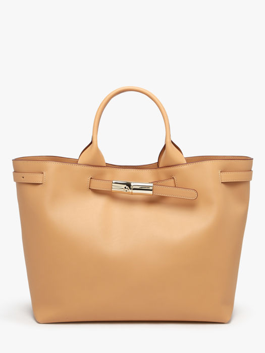 Longchamp Le smart Sacs porté main Beige