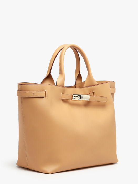 Longchamp Le smart Sacs porté main Beige