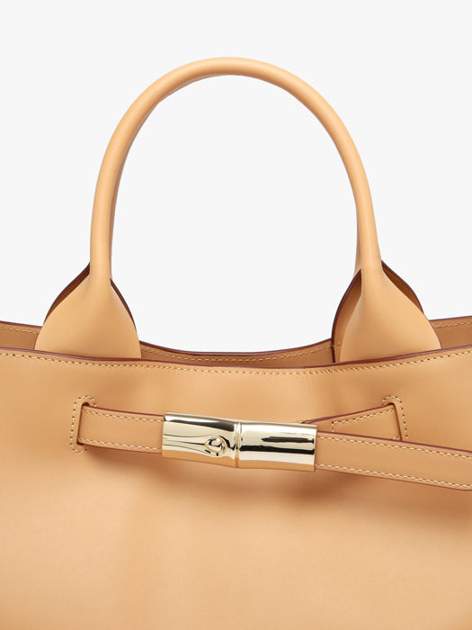 Longchamp Le smart Sacs porté main Beige