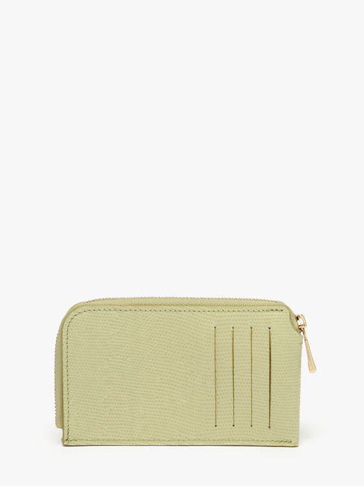Longchamp Longchamp pocket lézard Porte billets/cartes Vert