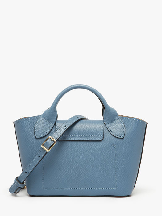 Longchamp Epure Sacs porté travers Bleu