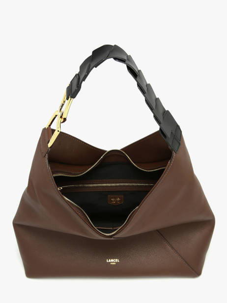 Sac Porté épaule Pagode Cuir Lancel Marron pagode A12510 vue secondaire 4