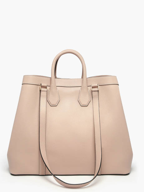 Cabas Belleville Cuir Lancel Beige belleville A13738 vue secondaire 5