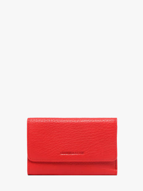 Porte-monnaie Ange Cuir Arthur & aston Rouge ange 239