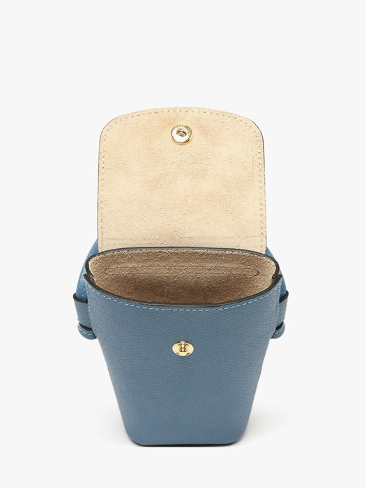 Longchamp Epure Etui ipod/cd Bleu