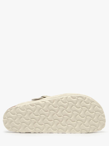 Mules Boston En Cuir Birkenstock Blanc women 1031662 vue secondaire 4