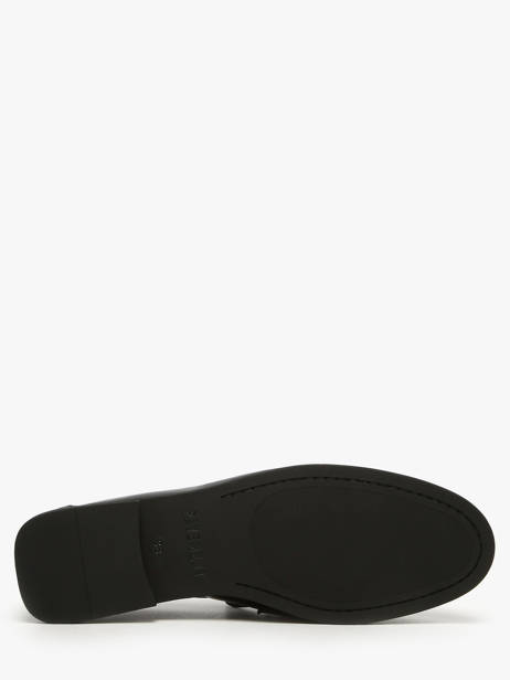 Mocassins En Cuir Pavement Noir women 24139 vue secondaire 4
