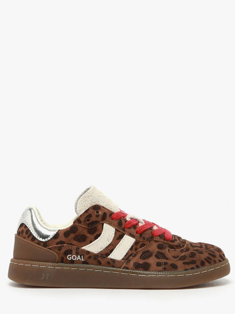 Sneakers Goal En Cuir Coolway Marron women 7603298