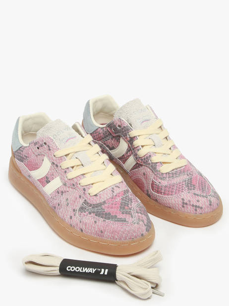 Sneakers Goal Snake Coolway Rose women 7693402 vue secondaire 1