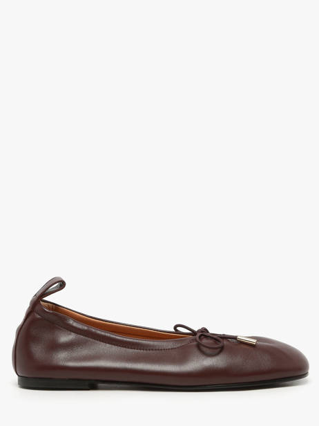 Ballerines En Cuir Alohas Marron women 10030302