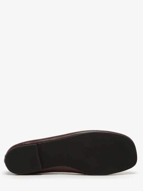 Ballerines En Cuir Alohas Marron women 10030302 vue secondaire 4