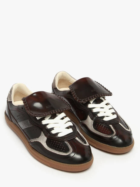 Sneakers En Cuir Alohas Marron women 10120904 vue secondaire 1