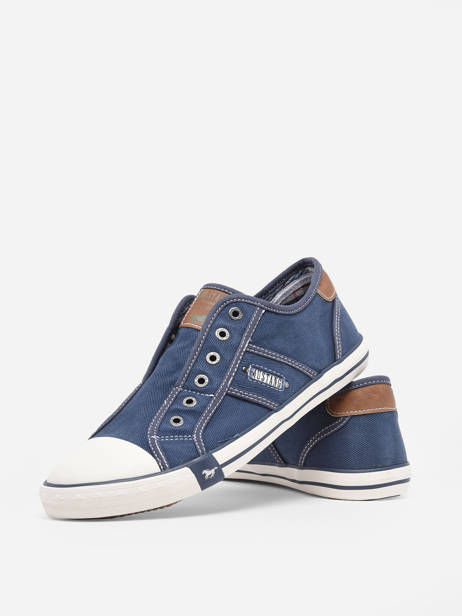 Sneakers Mustang Bleu women 4058405 vue secondaire 1