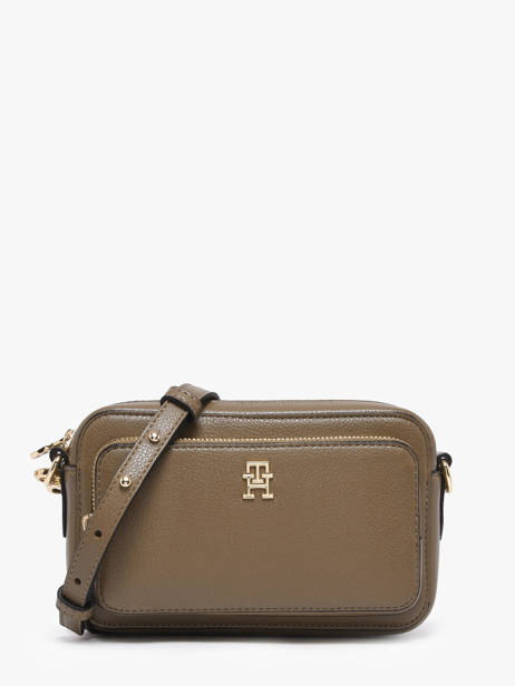 Sac Bandoulière Th Icon Polyester Tommy hilfiger Marron th icon AW18120
