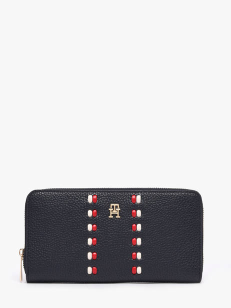 Portefeuille Th Icon Tommy hilfiger Bleu th icon AW18133