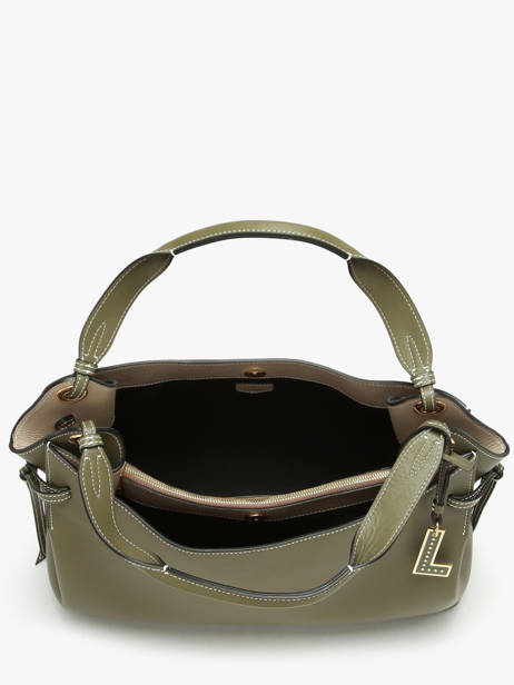 Sac Porté épaule Swann Cuir Lancel Vert swann A13990 vue secondaire 3