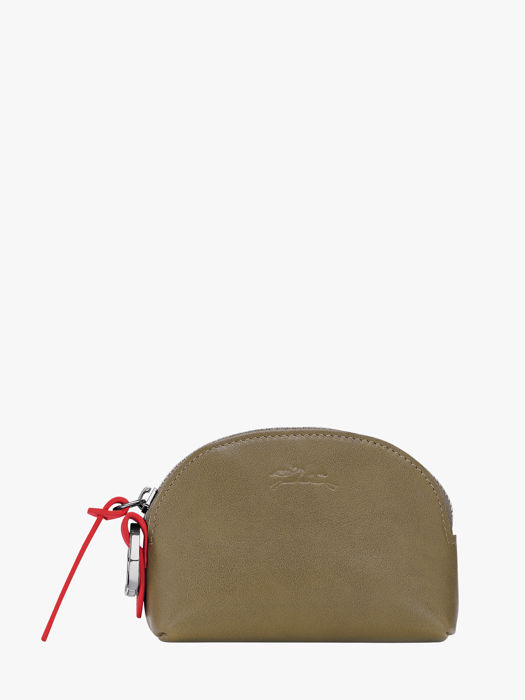 Longchamp Longchamp pocket bicolore Porte-monnaie Vert