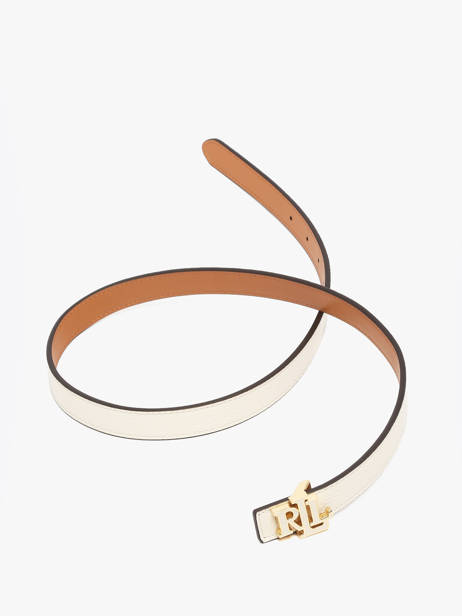 Ceinture Elmswood Lauren ralph lauren Beige elmswood 12P04418 vue secondaire 5